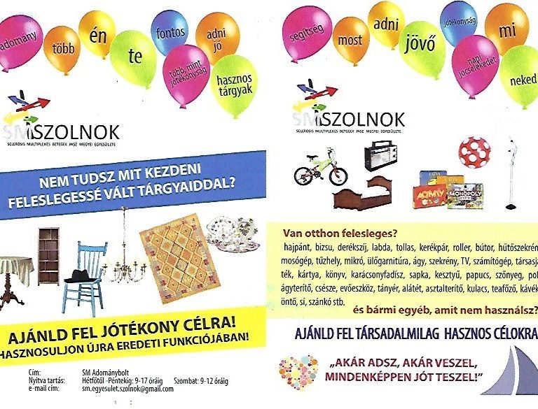 Szolnok SM Adománybolt