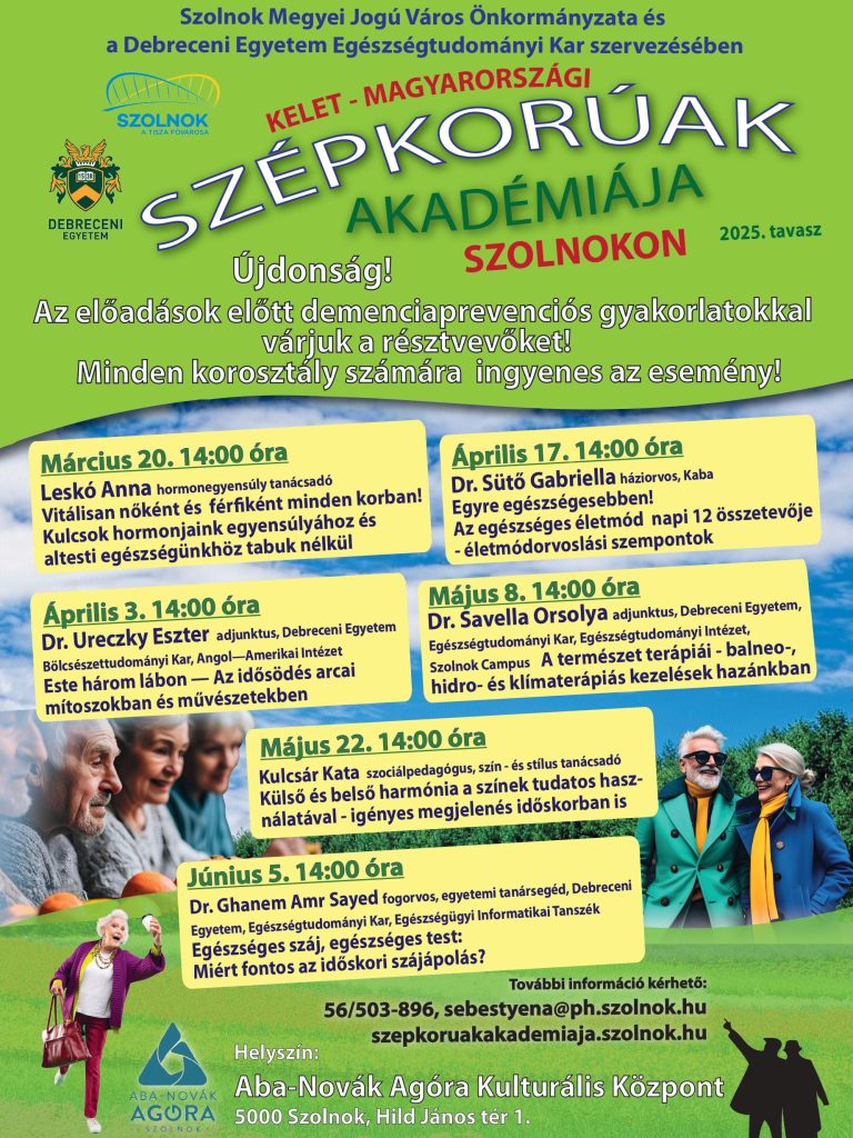 Kelet-Magyarországi Szépkorúak Akadémiája Szolnokon